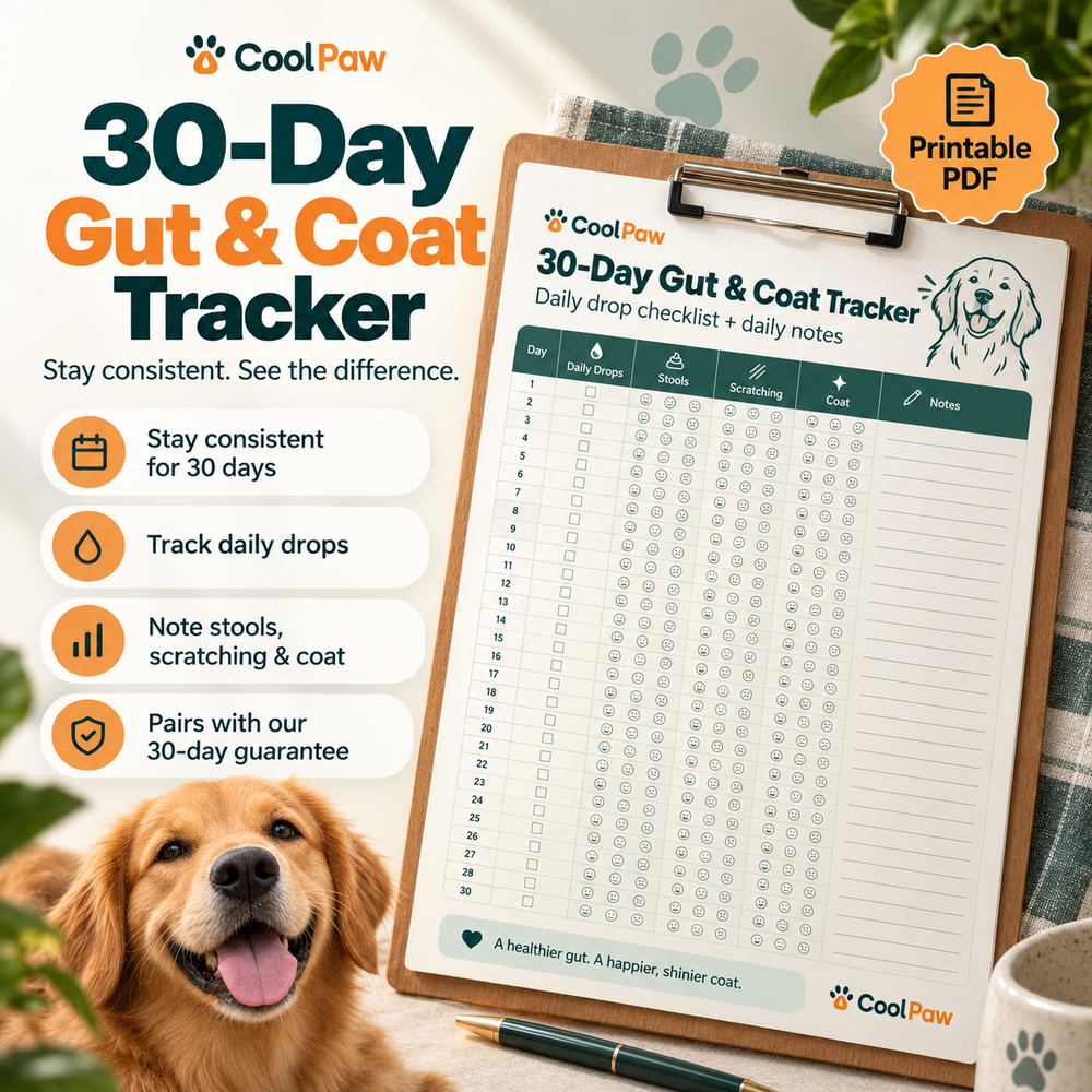 30 Day Gut & Coat Tracker